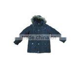 2014 Men Top Quality Hooded Jackets, Fashion Winter Coat,parkas Zip Overcoat thumbnail-1