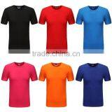 China Factory Wholesale Custom Color Short Sleeve 100% Cotton Unisex Blank T Shirt thumbnail-1