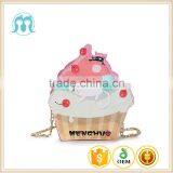 Bright Shining&healthy pu Material Kids Purse With Zipper Ice Cream Shape Girl thumbnail-1