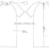 High Quality 100 Cotton Material Printing Pattern Patient Gown for Hospital Unisex Use thumbnail-2