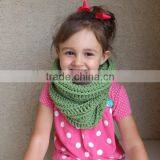 Fashion Winter Infinity Scarf Circle Pattern Children Scarf thumbnail-2