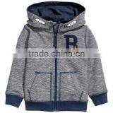 2017 China Manufacturer Kids Fashion Zipper Hoodie Jacket for Boys Children thumbnail-1