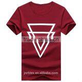 Custom Triangle Design Printing T-shirt for Men Companies in China thumbnail-1
