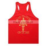 Gym Stringer Tank Top Men Bodybuilding Clothing and Fitness Mens Sleeveless Shirt Sports Vests Cotton Singlets Muscle Tops thumbnail-5