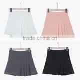 Oem Fashion A-line Chiffon Dress,custom Made Latest Women Short Pleated Skirts thumbnail-2