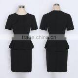 New Season Fashion Clothing Factory Short Sleeve Fancy New Model Casual Dress for Ladies thumbnail-6