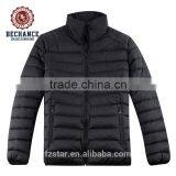 Hot Sale Men's Black Lightweight Winter Down Jacket thumbnail-1