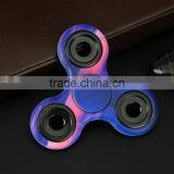 Painted LED Lights Light Fingertips Gyro Flashing Light Fingertips Three Leaf Camouflage Gyro Finger Luminous Decompression thumbnail-1