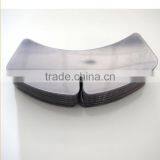 Factory Sell Plastic Transparent/White/Light Blue Customized Shirt Necklace Collar Butterfly Stay thumbnail-5