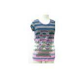 Lady Knitted Dip-dye T-shirt thumbnail-1