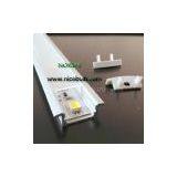 Led Straight Corn Strip Profile Light 60led 5050SMD With Alum and Milky Cover