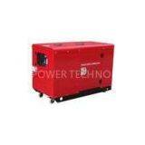 11kw 240V Silent Air-Cooled Diesel Engine Generator Set, Twin-Cylinder