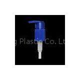 Blue PP Bottle Dispenser Pump , 1.0ml 24/415 Ribbed for Cleaning Oil