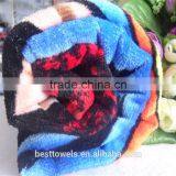 China Supplier Wholesale Superman Cotton Custom Printed Beach Towel thumbnail-3