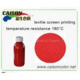 Spicy Red Pigment Paste for Textile Printing,eco-friendly Water Based Pigment Paste for Textile Dyeing