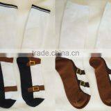 Men and Women Custom Colorful Silly Sneaker Novelty Combed Cotton Socks Silly Socks-ZP00234 thumbnail-4