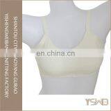 Best Choose Sublimation Cream Color Breathable Best Sports Bras thumbnail-1