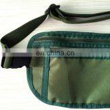 RFID Dark Green Ripstop Nylon Two Buckle Undercover Waist Stash thumbnail-4