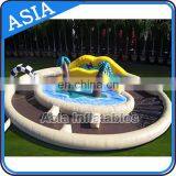 Giant Race Tack for Sale for Karting Car Sports Games Inflatable Air Race Track thumbnail-2