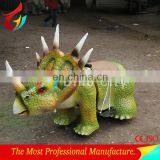 Artificial Mechanical Robotic Dinosaur Rides for Movie Center thumbnail-2