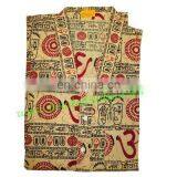 Full Sleeve Long Yoga Kurta in Cotton, Size : Chest 109 x Height 103 x Sleeve 57 Centimeters. thumbnail-3