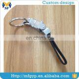New Fashion Design Leather Strap Keychain for Promotion Gift thumbnail-6