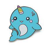 Dolphin Glitter Hard Enamel Pin thumbnail-1