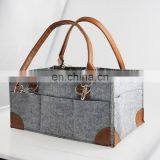 Amazon Hot Sale Portable Nursery Diaper Caddy Bag thumbnail-3