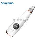 LED Display Blackhead Pore Removal Vacuum, Blackhead Suction Tool, Rechargeable Comedo Whitehead Extractor Device thumbnail-4