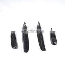 Front Bumper Fins Canards for Mercedes Benz C-Class W205 C63 AMG 15-17 thumbnail-2
