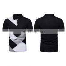 Latest Style Men's Polo Shirts Short Sleeve Muscle T-shirts Summer Blouse Tops thumbnail-3