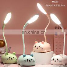 Customized New Arrival Elegant Wholesale Blue Light Study Shades Table Reading Lamps thumbnail-2