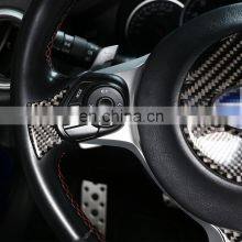 Suitable for 16-20 Subaru BRZ/Toyota 86 Seat Heating Switch Stickers Real Carbon Fiber (soft) 1 Piece Set thumbnail-1