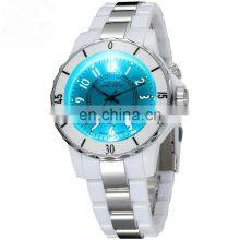 Ohsen FG0736 Luxury Waterproof Sports Quartz Led Light Clock Wristwatch Relogio Ladies Watches Women