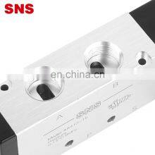 SNS 4A Series Factory Low Price Pneumatic Operated 5 Way Air Control Solenoid Valve thumbnail-5