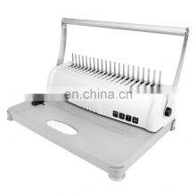 Factory Direct 450 Sheets Binder Machine Office Use A4/303mm Comb Binder 21 Holes Paper Manual Book Binding Machine thumbnail-5