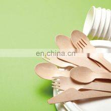YADA Disposable 140mm Wooden Spoons for Ice Cream Natural Food Grade Eco-Friendly Biodegradable thumbnail-2