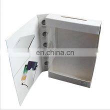 Free Samples OEM Manufacturer Folded Custom Logo Printed White Card Paper Packing Mobile Power Bank Paper Battery Packaging Box