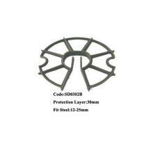 PE/PP 20/35mm Wheel Style Plastic Spacer Protective Layer of Reinforcing Steel Bar Applied in the Civil thumbnail-3