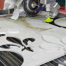 HUALONG HKNC-650J Waterjet Bridge Saw Combo Saw and Waterjet Granite Marble Stone Kitchen Countertop Cutting Machine thumbnail-4