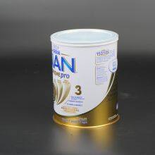 Factory Wholesale Milk Powder in Eco-friendly Empty Tinplate Can thumbnail-2