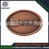 Best Selling Products China Manufacturer Brass Rose Gold Plated Adhesive Metal Furniture Tag thumbnail-2