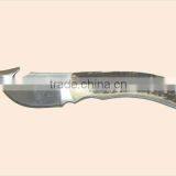 Custom Handmade Steel Knfie B20 thumbnail-1