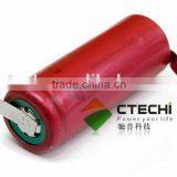 High Capacity 3400mah NCR18650BF Li-ion 3.7v Battery Cell With Pins