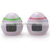 High Quality Egg Shape Electronic Alarm Clock With LCD Screen thumbnail-2