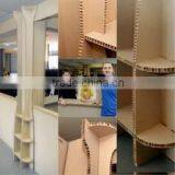 Honeycomb Paper Display Shelf for Exibition