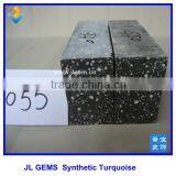 Synthetic Special Block Color Compressed Turquoise Rough & Raw Material thumbnail-1