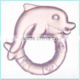 2015 High Quality Safe Material New Style Silicone Rubber Baby Teether