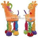 Babyfans Plush Toy With Bell Baby Bed Hanging Toy Baby Rattle Toys thumbnail-4