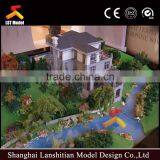 Solid Modern House Design Plastic Scale Model thumbnail-1